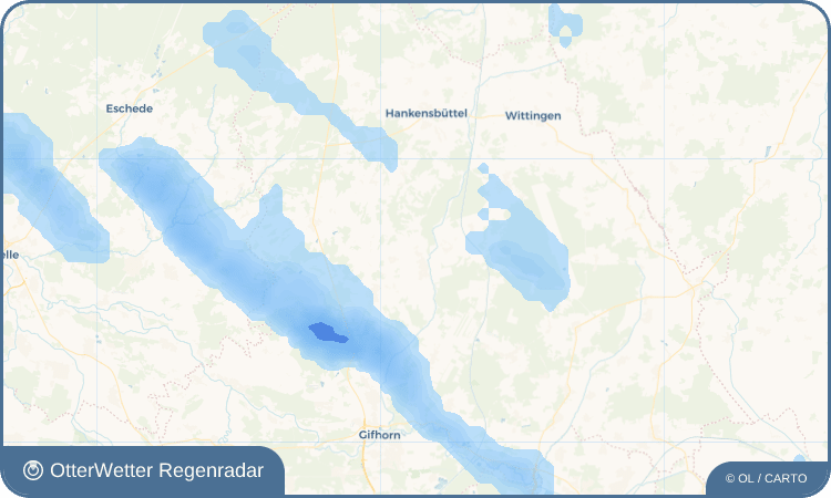 Wetter-Widget-Vorschau mit Vorhersagedaten für Betzhorn