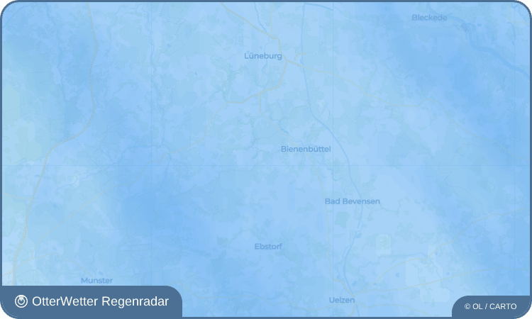 OtterWetter Regenradar-Widget Beverbeck