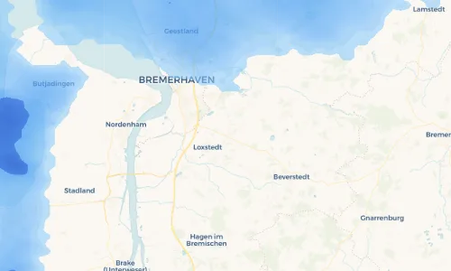 Regenradar Vorschaubild - Aktuelle Niederschläge in Bexhövede und Umgebung