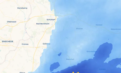 Regenradar Vorschaubild - Aktuelle Niederschläge in Bilk und Umgebung