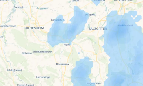 Regenradar Vorschaubild - Aktuelle Niederschläge in Binder und Umgebung