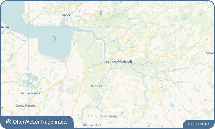 OtterWetter Regenradar-Widget Bingum