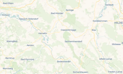 Regenradar Vorschaubild - Aktuelle Niederschläge in Bisperode und Umgebung