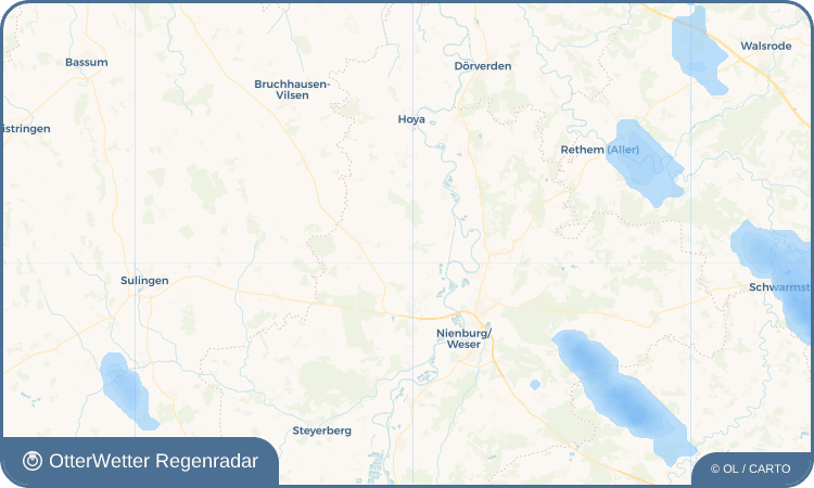 Wetter-Widget-Vorschau mit Vorhersagedaten für Blenhorst