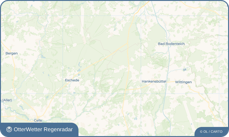 OtterWetter Regenradar-Widget Blickwedel