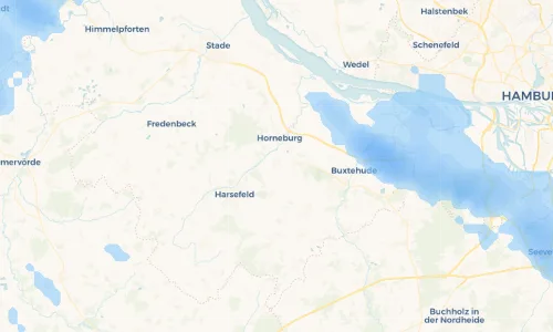 Regenradar Vorschaubild - Aktuelle Niederschläge in Bliedersdorf und Umgebung