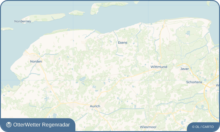 Widget-Vorschau für Blomberg Wetter-Widget-Vorschau mit Vorhersagedaten für Blomberg