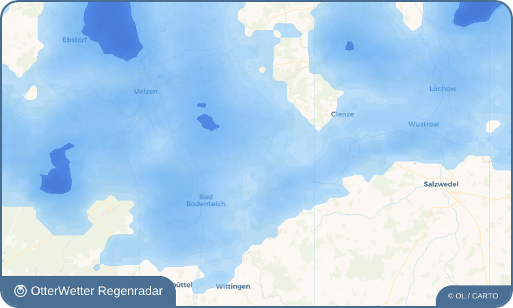 OtterWetter Regenradar-Widget Bockholt