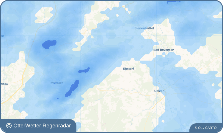 OtterWetter Regenradar-Widget Bode