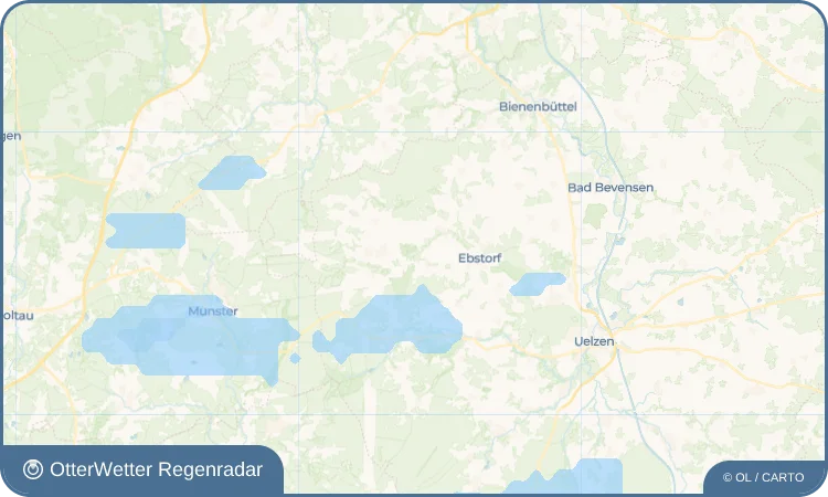 Widget-Vorschau für Bode Wetter-Widget-Vorschau mit Vorhersagedaten für Bode
