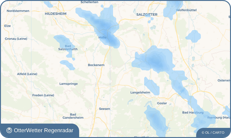 OtterWetter Regenradar-Widget Bodenstein