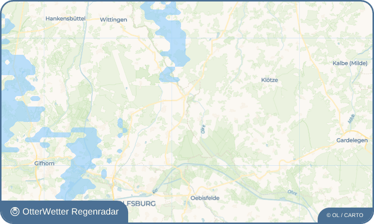Wetter-Widget-Vorschau mit Vorhersagedaten für Böckwitz