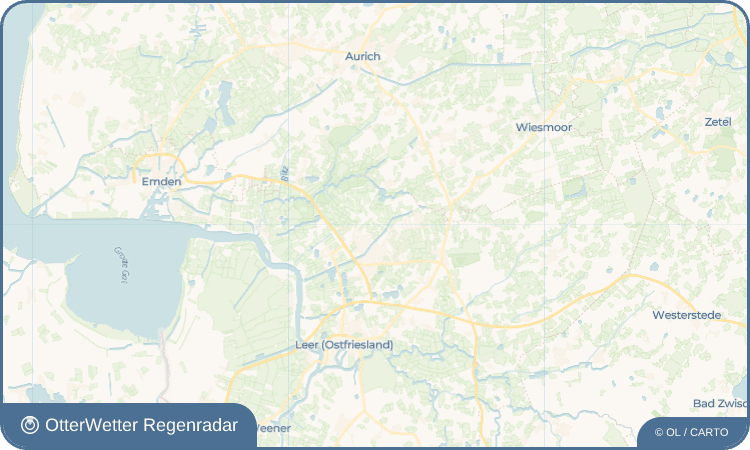 OtterWetter Regenradar-Widget Boekzetelerfehn