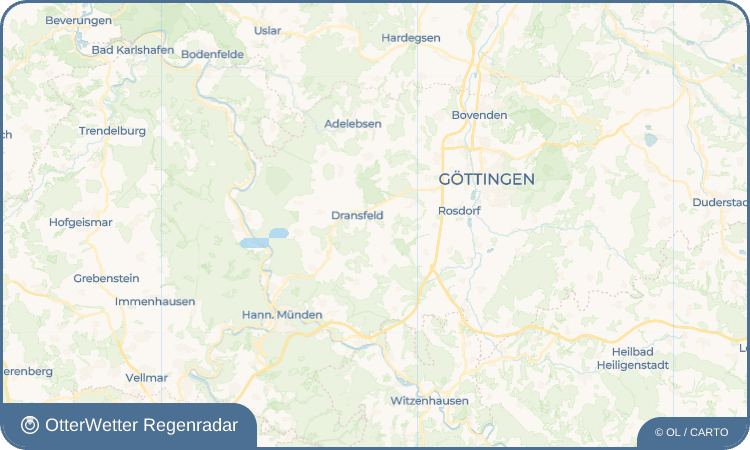 OtterWetter Regenradar-Widget Bördel