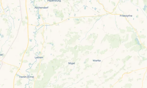 Regenradar Vorschaubild - Aktuelle Niederschläge in Börger und Umgebung