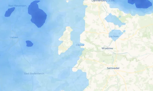 Regenradar-Vorschau: aktuelle Niederschläge in Bösen und Umgebung