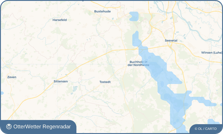 OtterWetter Regenradar-Widget Bötersheim