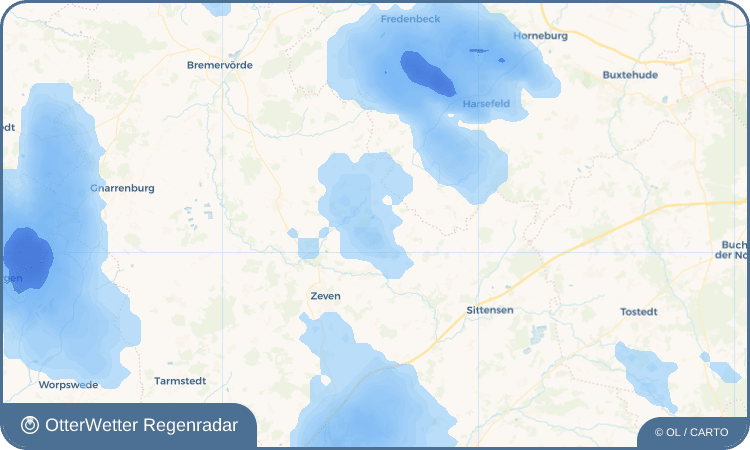 Wetter-Widget-Vorschau mit Vorhersagedaten für Bohnste
