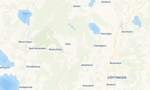 Regenradar Vorschaubild - Aktuelle Niederschläge in Bollensen und Umgebung
