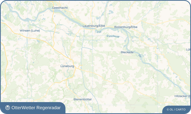 OtterWetter Regenradar-Widget Boltersen