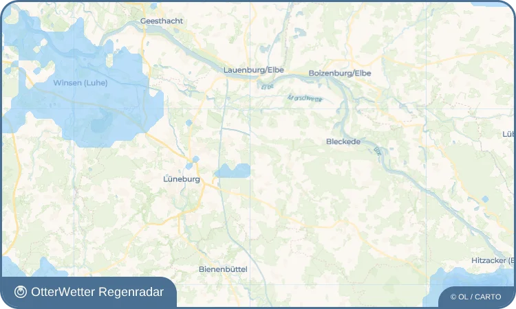 Wetter-Widget-Vorschau mit Vorhersagedaten für Boltersen