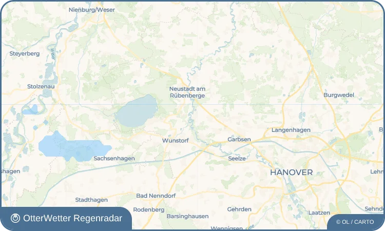 Widget-Vorschau für Bordenau Wetter-Widget-Vorschau mit Vorhersagedaten für Bordenau