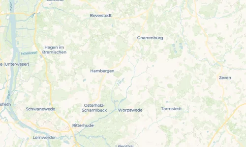 Regenradar Vorschaubild - Aktuelle Niederschläge in Bornreihe und Umgebung