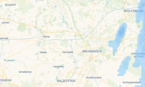 Regenradar Vorschaubild - Aktuelle Niederschläge in Bortfeld und Umgebung
