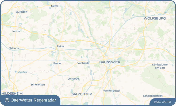 OtterWetter Regenradar-Widget Bortfeld