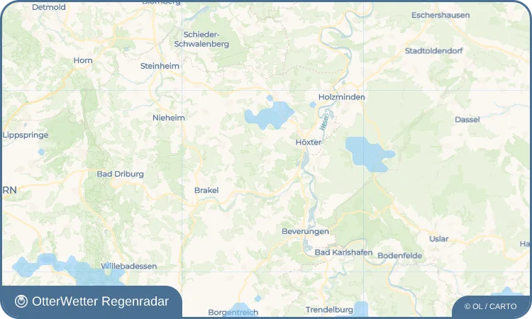 Wetter-Widget-Vorschau mit Vorhersagedaten für Bosseborn