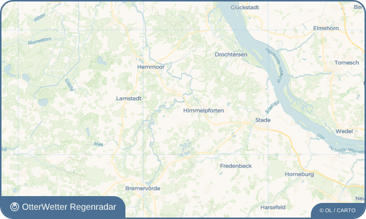 OtterWetter Regenradar-Widget Bossel