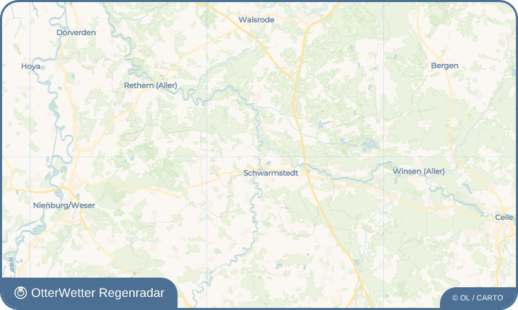 OtterWetter Regenradar-Widget Bothmer