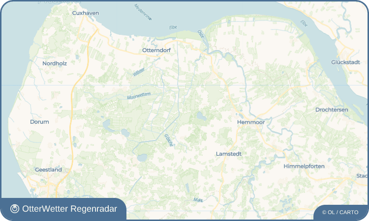 OtterWetter Regenradar-Widget Bovenmoor