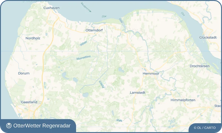 Widget-Vorschau für Bovenmoor Wetter-Widget-Vorschau mit Vorhersagedaten für Bovenmoor