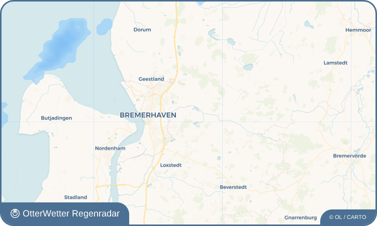 OtterWetter Regenradar-Widget Bramel