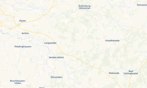 Regenradar Vorschaubild - Aktuelle Niederschläge in Brammer und Umgebung