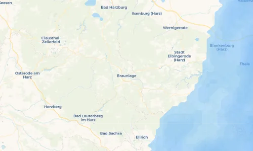 Regenradar Vorschaubild - Aktuelle Niederschläge in Braunlage und Umgebung