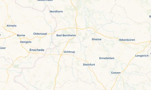 Regenradar Vorschaubild - Aktuelle Niederschläge in Brechte und Umgebung