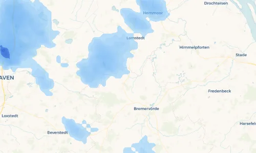 Regenradar Vorschaubild - Aktuelle Niederschläge in Bredemehe und Umgebung