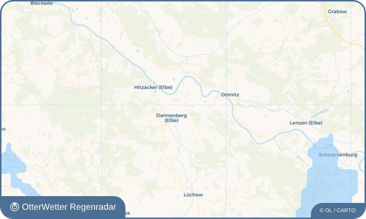 OtterWetter Regenradar-Widget Breese in der Marsch