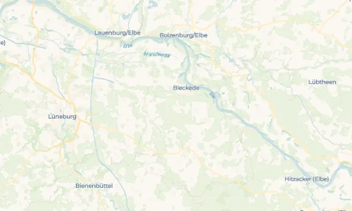 Regenradar Breetze: aktuelle Niederschläge in Breetze und Umgebung, Stand 28. Oktober 2026 um 21:55 Uhr
