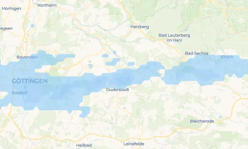 Regenradar Vorschaubild - Aktuelle Niederschläge in Breitenberg und Umgebung