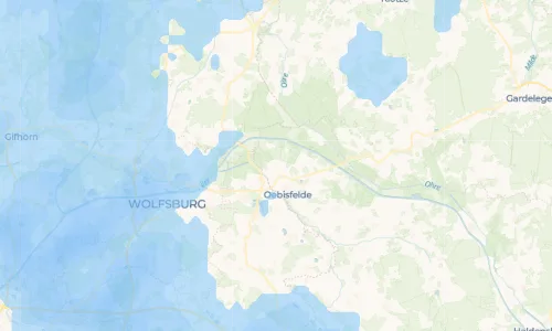 Regenradar Vorschaubild - Aktuelle Niederschläge in Breitenrode und Umgebung