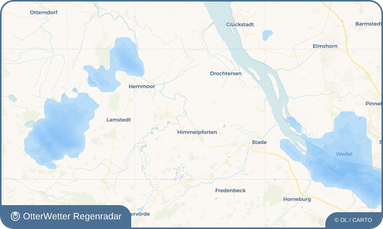 Wetter-Widget-Vorschau mit Vorhersagedaten für Breitenwisch