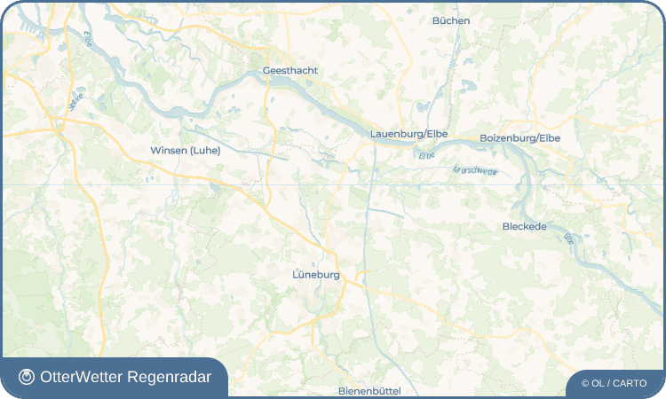 OtterWetter Regenradar-Widget Brietlingen-Moorburg