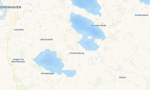 Regenradar Vorschaubild - Aktuelle Niederschläge in Brillit und Umgebung