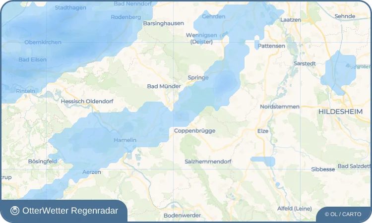 Wetter-Widget-Vorschau mit Vorhersagedaten für Brünnighausen