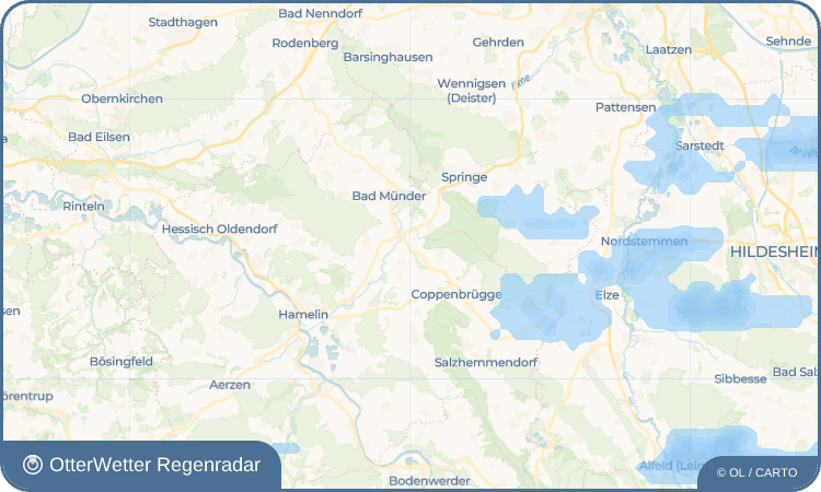 OtterWetter Regenradar-Widget Brullsen