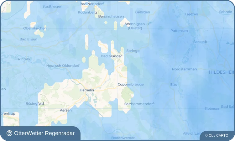 Wetter-Widget-Vorschau mit Vorhersagedaten für Brullsen