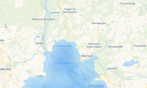 Regenradar-Vorschau: aktuelle Niederschläge in Brundorf und Umgebung